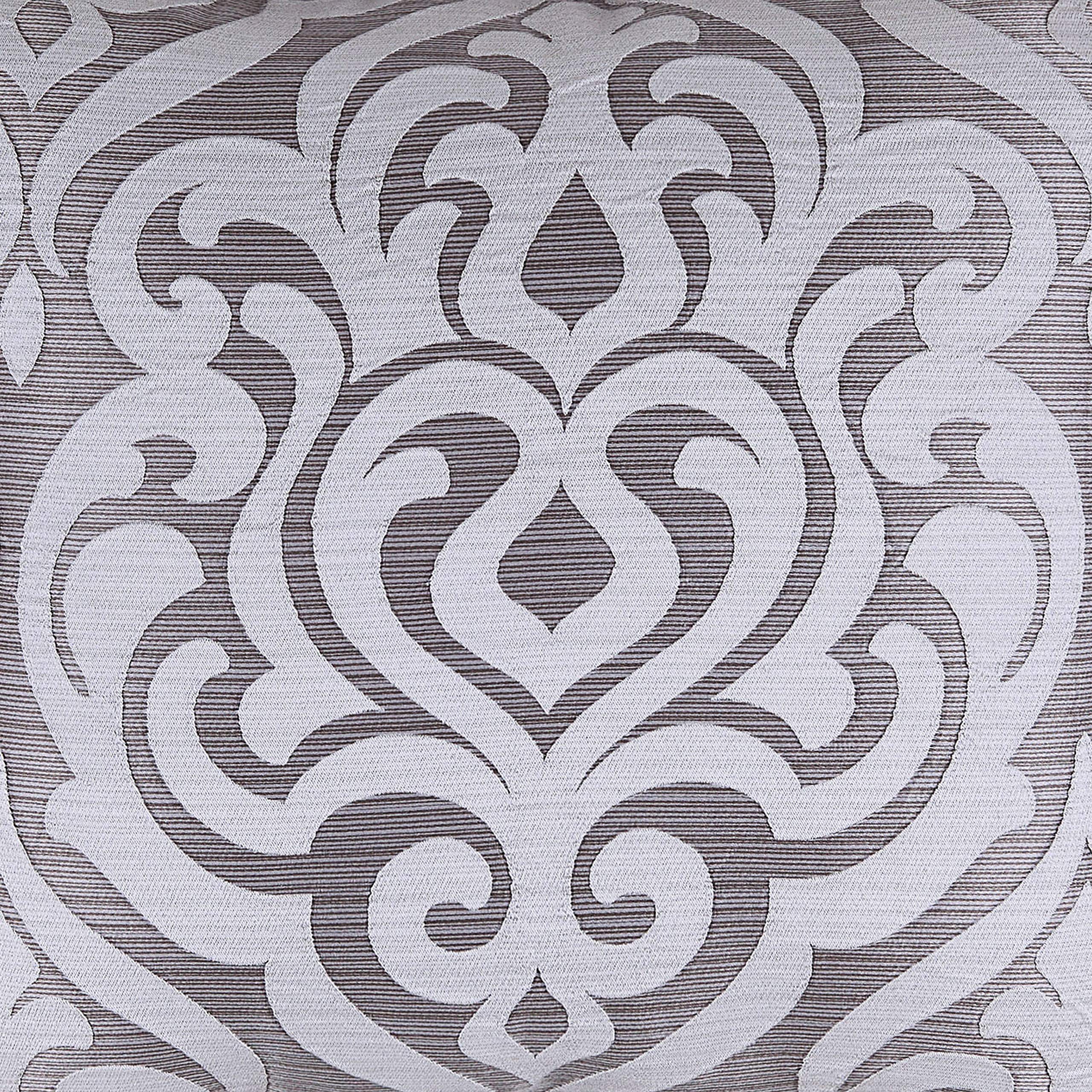 Lafayette Luxury 4-Piece Comforter Set - Silver, California King