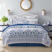 King Comforter Set, Cotton Bedding with Matching Shams & Bed Skirt, Stylish Home Decor
