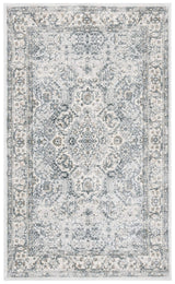 SAFAVIEH Isabella Collection Accent Rug - 3' x 5', Dark Grey & Cream, Oriental Design, Non-Shedding & Easy Care, Ideal for High Traffic Areas in Entryway, Living Room, Bedroom (ISA916H)