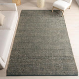 9x12 Elfriede Jute & Cotton Hand Woven Area Rug, Natural, Solid Rustic Farmhouse Style