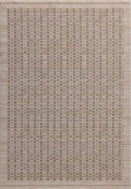 Amber Lewis Cali Collection CIL-02 Natural/Slate 9'-6" x 13', .25" Pile Height, Area Rug