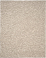 Natura Handmade Wool Area Rug 10' x 14' - Beige Flatweave for Living Room & Bedroom