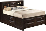 Storage Bed in Cappuccino
