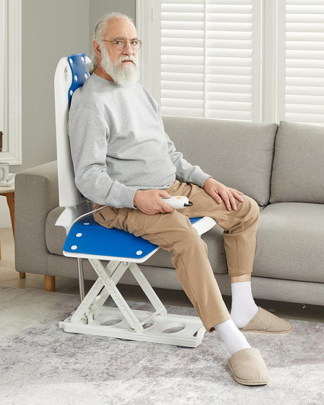 AquaLift chair lifting elderly from floor