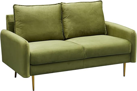 Sofa Tufted Couch with Metal Legs for Living Room