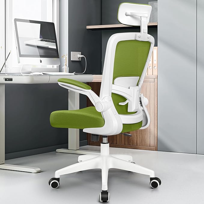 Ergonomic Office Chair, Headrest Desk Chair