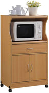 IMPORT Microwave Cart with One Drawer, Two Doors