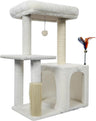 45in Cat Tree Tower with Big Cat Condo for Indoor Cats,Cat Tower Activity Center