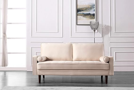 Diamond Tufted Chesterfield Sofa Living Room