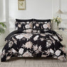 7 Piece Bed in a Bag Queen Comforter Set Botanical Floral Bedding Set