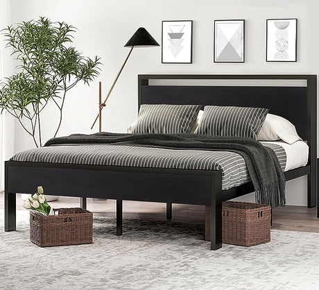 14 Inch Queen Size Metal Platform Bed Frame