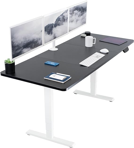 Electric Height Adjustable 71 x 30 inch Memory Stand Up Desk