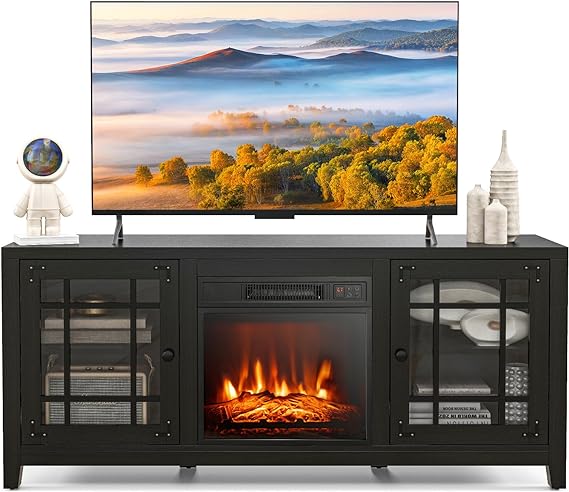 Electric Fireplace TV Stand for TVs up to 65-inch