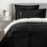 Micromink Sherpa Fleece Queen Comforter Set with 2 Pillow Shams