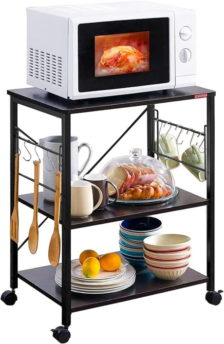 Kitchen Stand Microwave Cart 23.7'' for Small Space