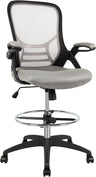 High-Back Mesh Ergonomic Drafting Chair