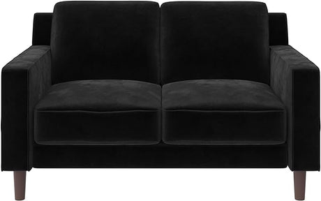 Brynn Loveseat 2 Seater Sofa, Blue Velvet