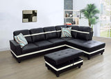 Furniture Sectional Sofa Set Living Room Sofa Set Leather Sectional Sofa