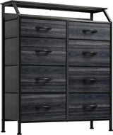 4 Drawers Fabric Dresser for Bedroom Tall Storage Drawer