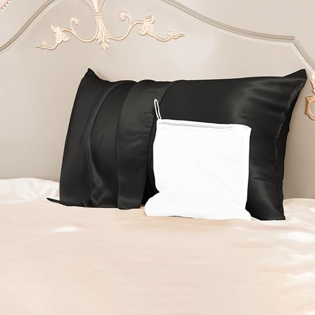 Silk Pillowcase for Hair and Skin with Hidden Zipper