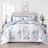 7 Pieces Bed in a Bag King Comforter Set with Sheets