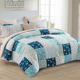 3-Piece Queen Comforter Set, Soft Reversible Full Size Bedding Comforter Sets