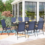 Outdoor Dining Set with Patio Table and Chairs Set of 8