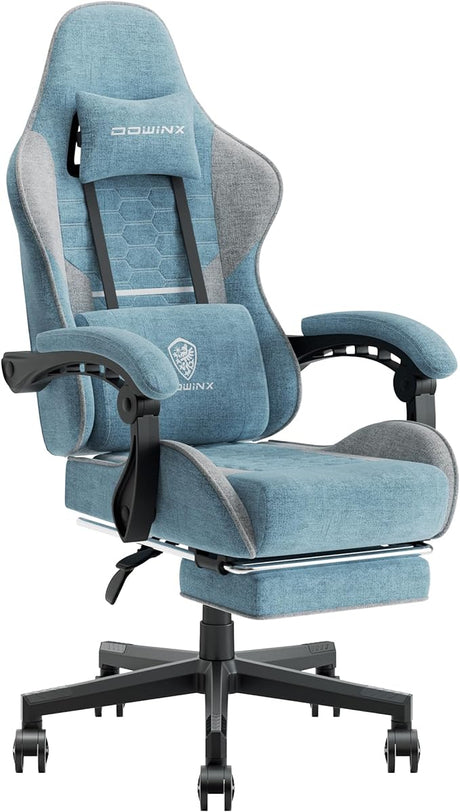 Gaming Chair Fabric with Pocket Spring Cushion Massage Game Chair Cloth