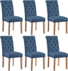 Diner Chair Upholstered Fabric Dining Room Chairs