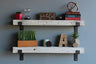 Reclaimed Wood Shelves Floating Or with Brackets Amish Handcrafted in Lancaster County