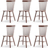 Windsor Dining Chair, Dining Chairs Set of 6, Spindle Back Wood Dining Chair