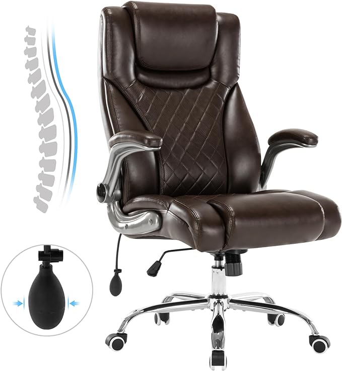 Executive Office Chair Desk Swivel Chair High Back Computer Chair