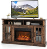 Fireplace TV Stand for TVs Up to 65 Inch, Electric Fireplace TV Console w/Remote Contro