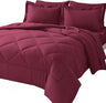 Full Size Comforter Sets - Bedding Sets Full 7 Pieces, Bed in a Bag Green Bed Sets