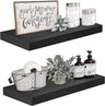 Bathroom Shelves 24 inches Long Floating Shelf for Wall 24 x 9 inch Set of 2