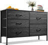 Dresser for Bedroom with 5 Drawers, Wide Bedroom Dresser with Drawer Organizers