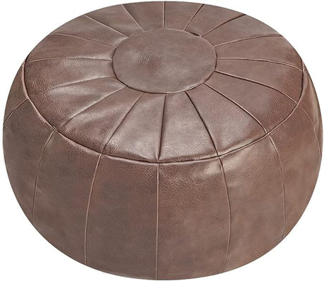 Unstuffed Pouf Cover, Ottoman, Bean Bag Chair, Foot Stool, Foot Rest