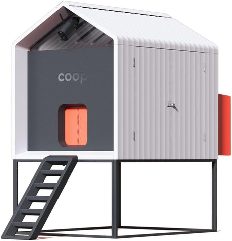 CluckTech Smart Coop Pro with WiFi cameras and auto door