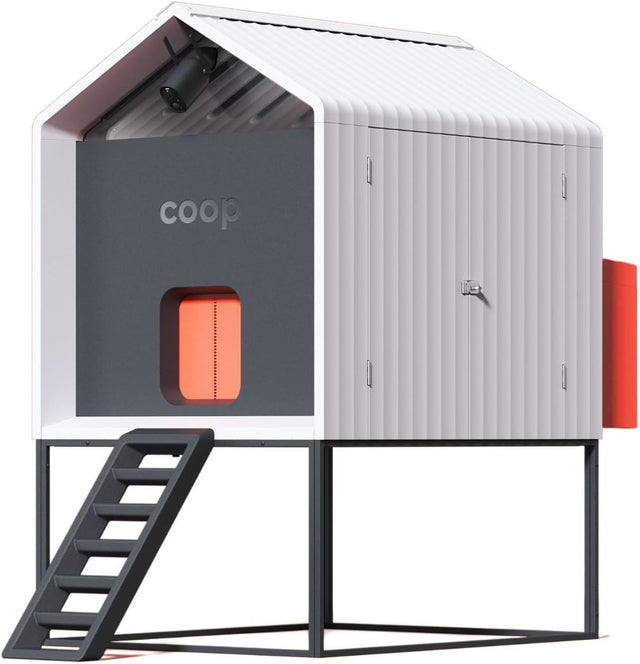 CluckTech Smart Coop Pro with WiFi cameras and auto door