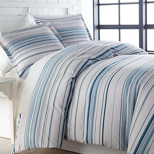 Oversized Comforter Bedding Set Down Alternative All-Season Warmth, Soft Reversible