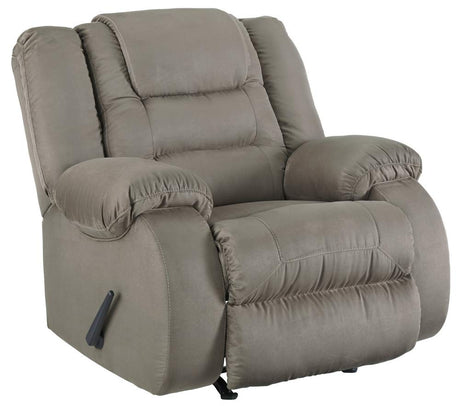 CobbleHaven Rocker Recliner Chair in Cobblestone Color Front View