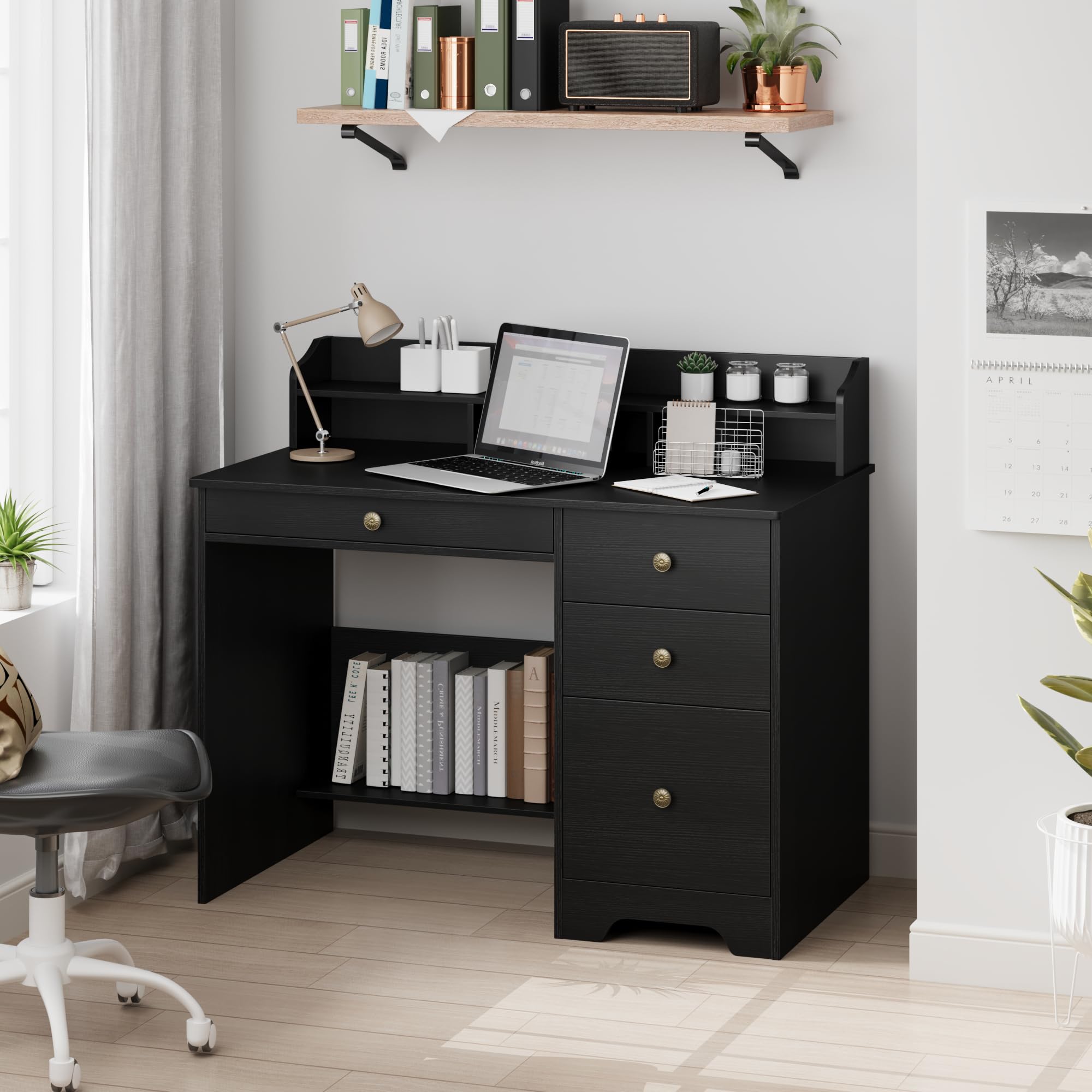 Compact Computer Desk for Writing & Study