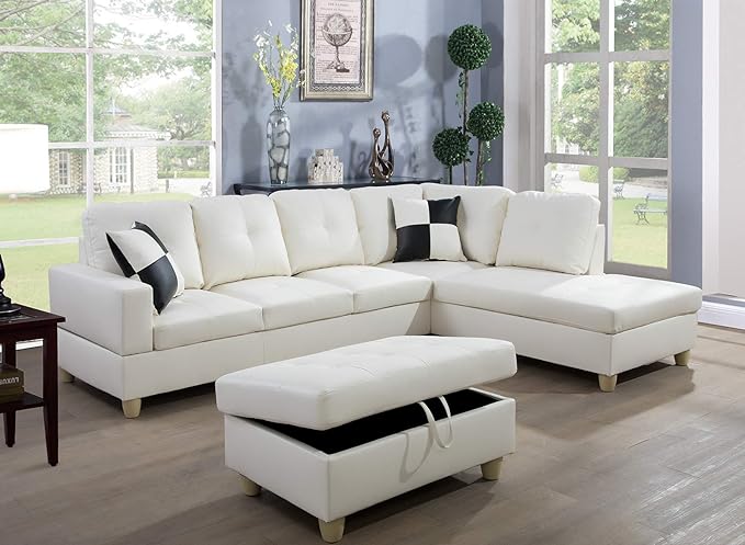 Furniture Sectional Sofa Set Living Room Sofa Set Leather Sectional Sofa