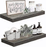 Bathroom Shelves 24 inches Long Floating Shelf for Wall 24 x 9 inch Set of 2