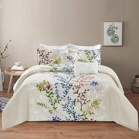 4 Pieces 100% Cotton Soft and Comfort Floral