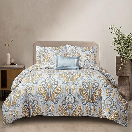 4 Pieces 100% Cotton Soft and Comfort Floral Bed