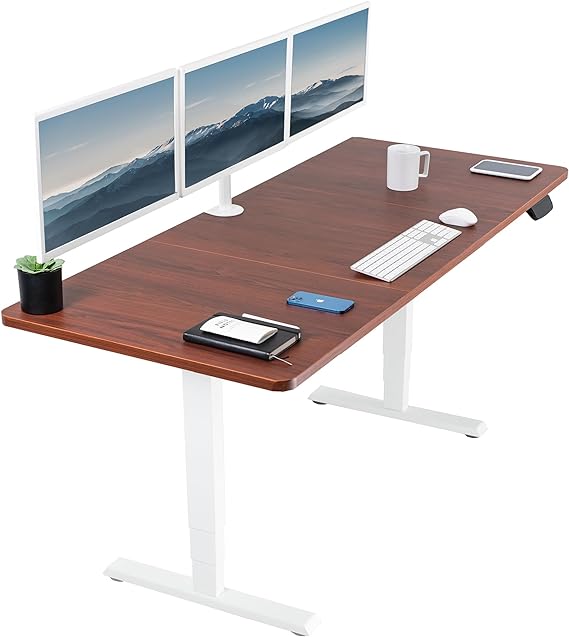 Electric Height Adjustable 71 x 30 inch Memory Stand Up Desk