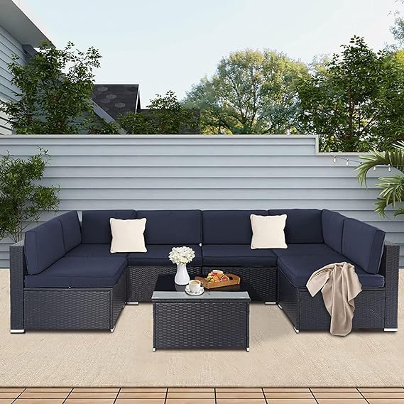 7-Piece Outdoor Patio Furniture Sets