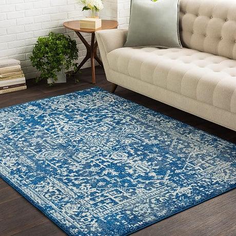 Janine Vintage Medallion Area Rug