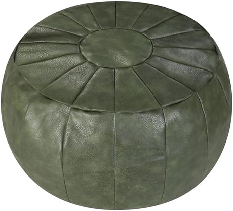 Unstuffed Pouf Cover, Ottoman, Bean Bag Chair, Foot Stool, Foot Rest